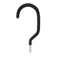 thumbnail image 1 of Hyper Tough Screwin Heavy Duty Steel Garage Bicycle Hook, Black, 1 of 3