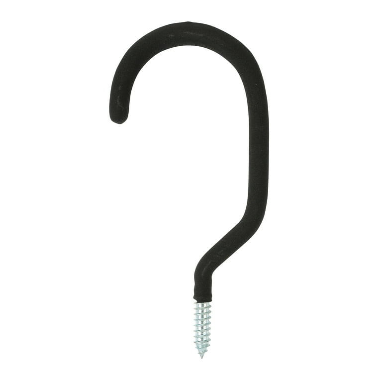 Hyper Tough Heavy Duty Steel Garage Bicycle Hook, Black