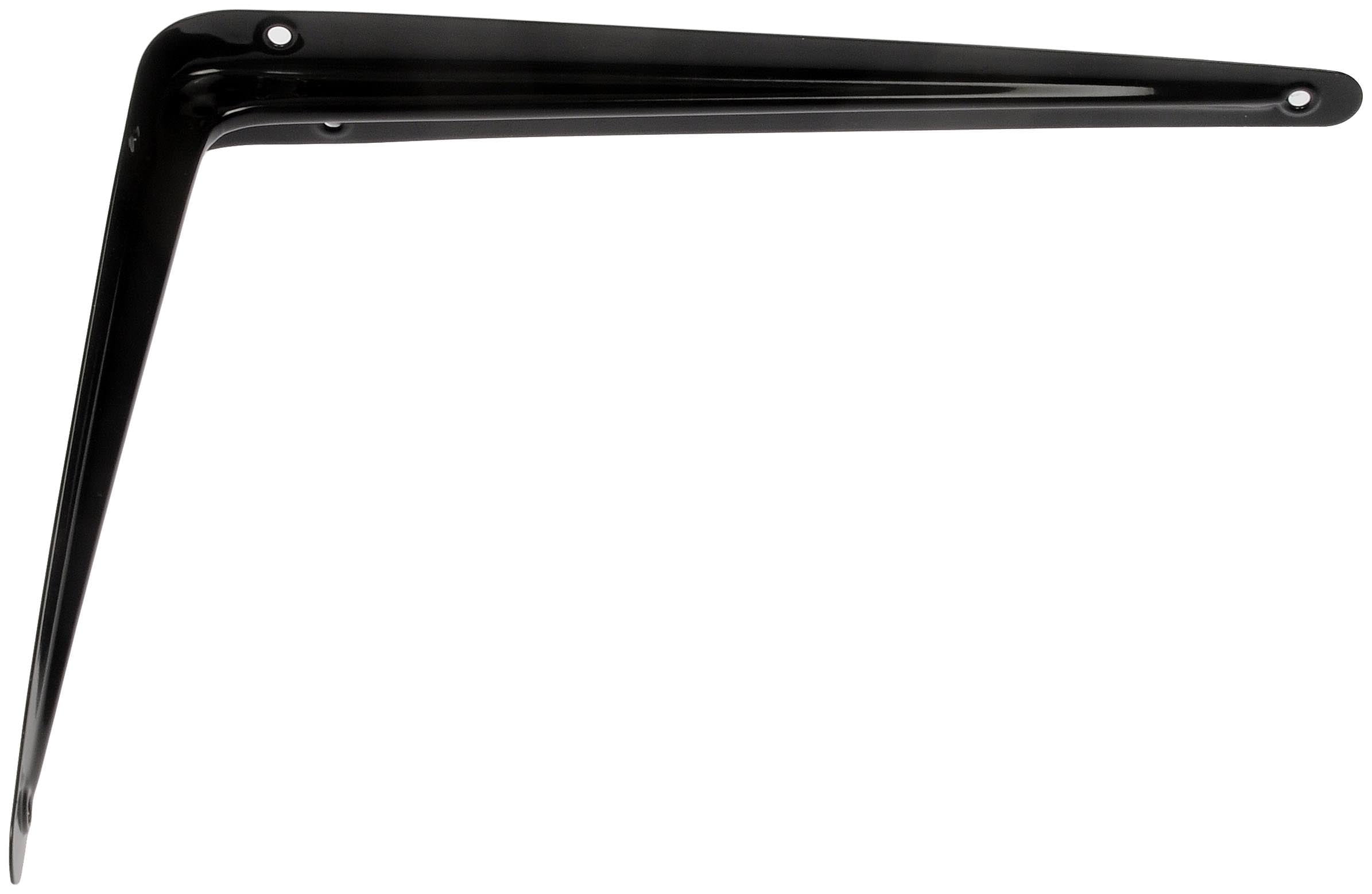 Hyper Tough Shelf Bracket 6" x 8" Black