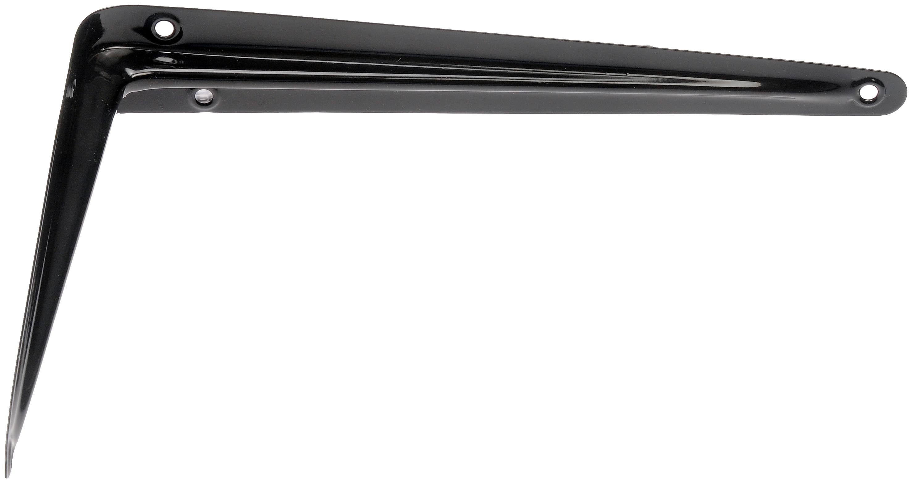 Hyper Tough Shelf Bracket 8" x 10" Black