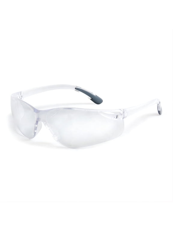 Single Clear Anti-Fog Lens Safety Glasses. 99% UV Blocking, Meet ANSI z87.1 Impact Resistance