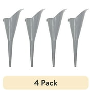 (4 pack) Hyper Tough Small Vehicle Engine Funnel, Htsmf-2020, Gray