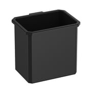 Hyper Tough Hyper Stack Snap Bin, Black Modular Storage Bin for Small Parts, 1 Pack