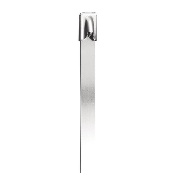 Hyper Tough Stainless Steel Cable Ties, 25 Count, 135 lbf, 11.8 in