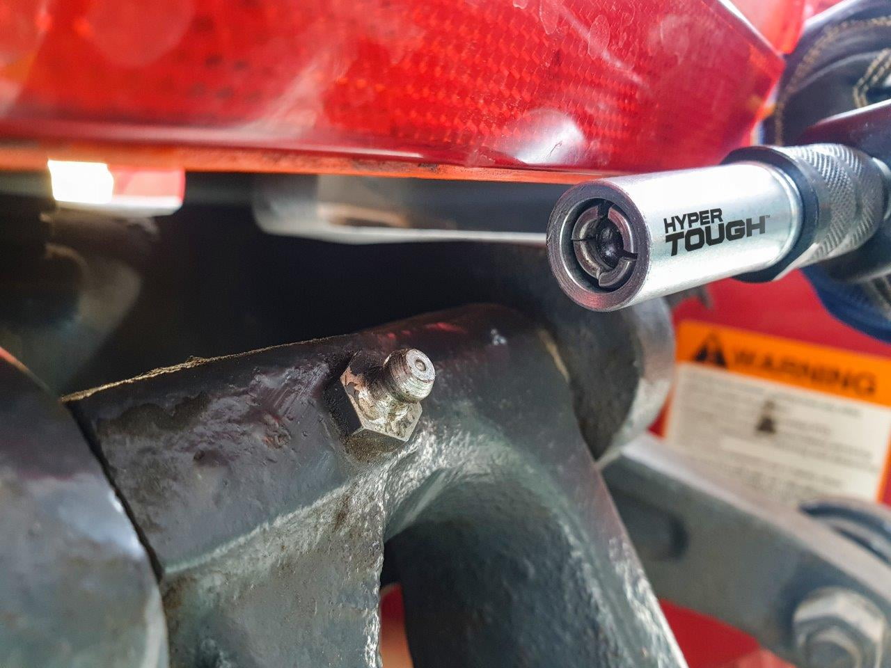 Hyper Tough Steel Pro Locking Coupler with 18in Black Hose and Swivel Adapter