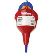Hyper Tough Super Funnel Trio, Multi Purpose Plastic Automotive Funnel Set, 3 Pieces