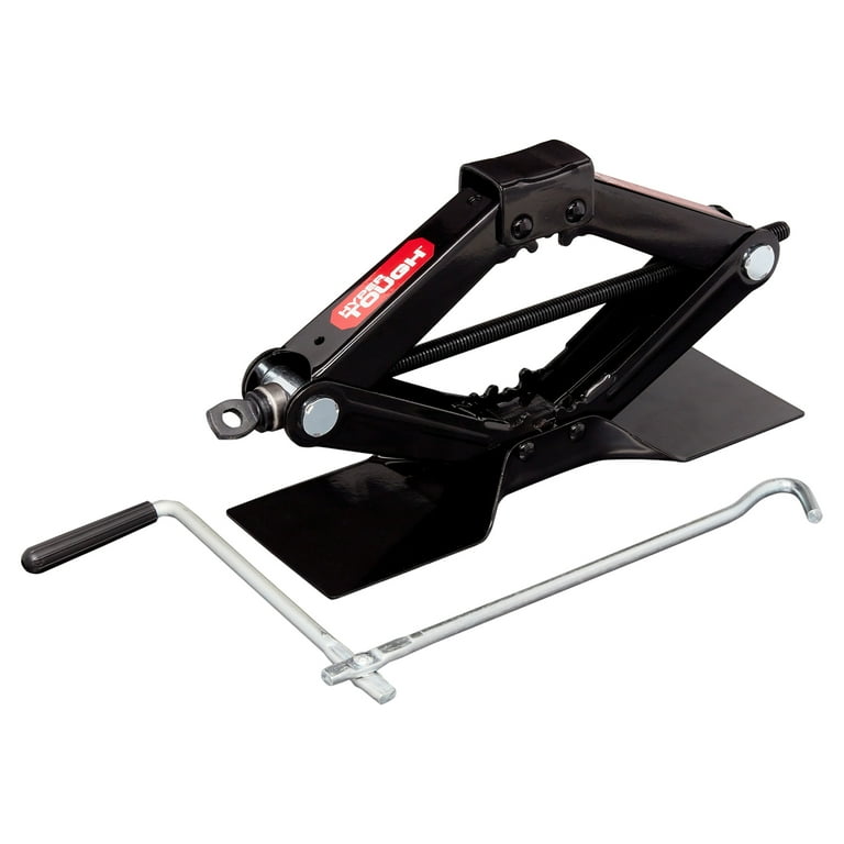 Hyper Tough T10152W Lifting Scissor Jack, 1.5 Ton Black - Walmart.com