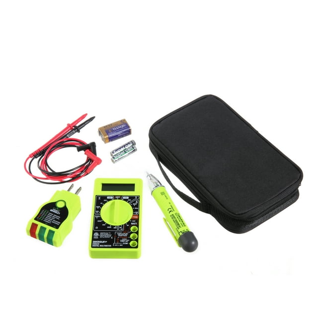 Hyper Tough TD35064J Electrical Tester Kit