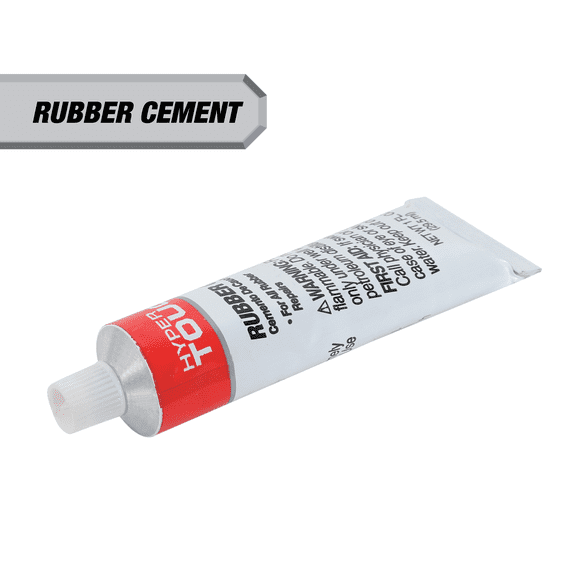 Hyper Tough Tire Repair Rubber Cement, 1 oz