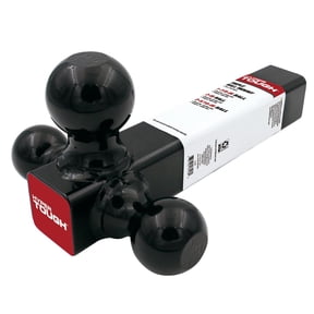 Hyper Tough Trailer Hitch Tri-Ball Mount, Class III/IV Towing, Black, Automotive Accessories