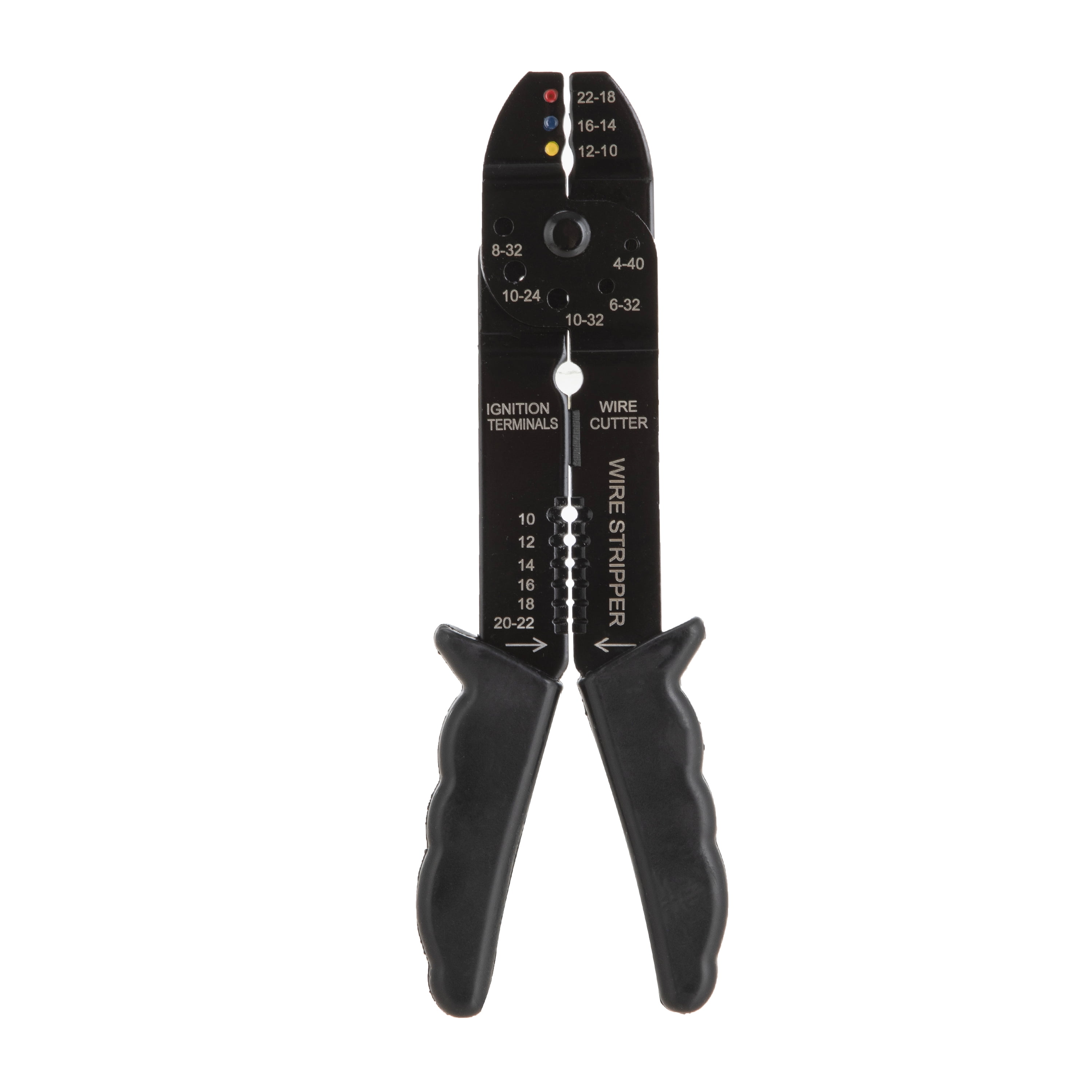 Hyper Tough Wire Stripper / Crimper and 25 Piece Terminal Hyper Tough Wire Stripper / Crimper and 25 Piece Terminal