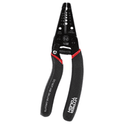 Hyper Tough Wire Stripper Pliers, Solid 8-16 AWG and Stranded 10-18 AWG, with Locking Latch