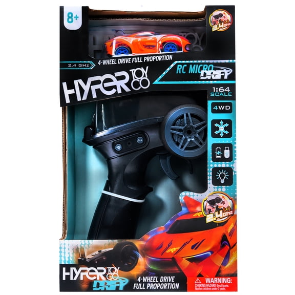 Hyper Toy Company, Micro Drift with LED Remote Control Car