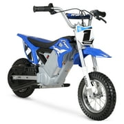 HYPER BICYCLES Hyper Toys 24V 350 Dirt Bike Electric Powered Ride on, Blue, Age Group 13+ Years, 14 mph Max Speed, Product Net Content UOM Quantity 1