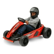 Hyper Toys 24V Drifting Go Kart Ride On for Kids, Red
