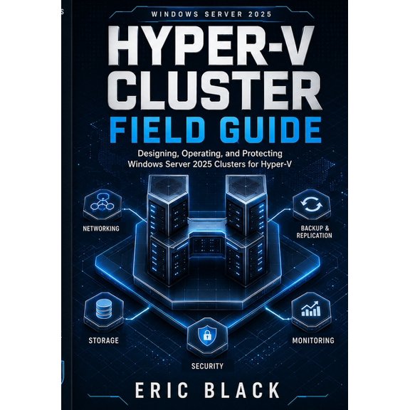 Hyper-V Cluster Field Guide: Designing, Operating, and Protecting Windows Server 2025 Clusters for Hyper-V, (Paperback)
