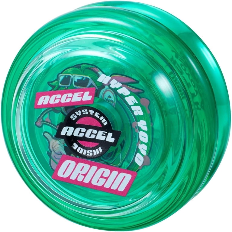 Hyper Yoyo Accel, Accel Origin, Bright Green, Entry-Level Beginner