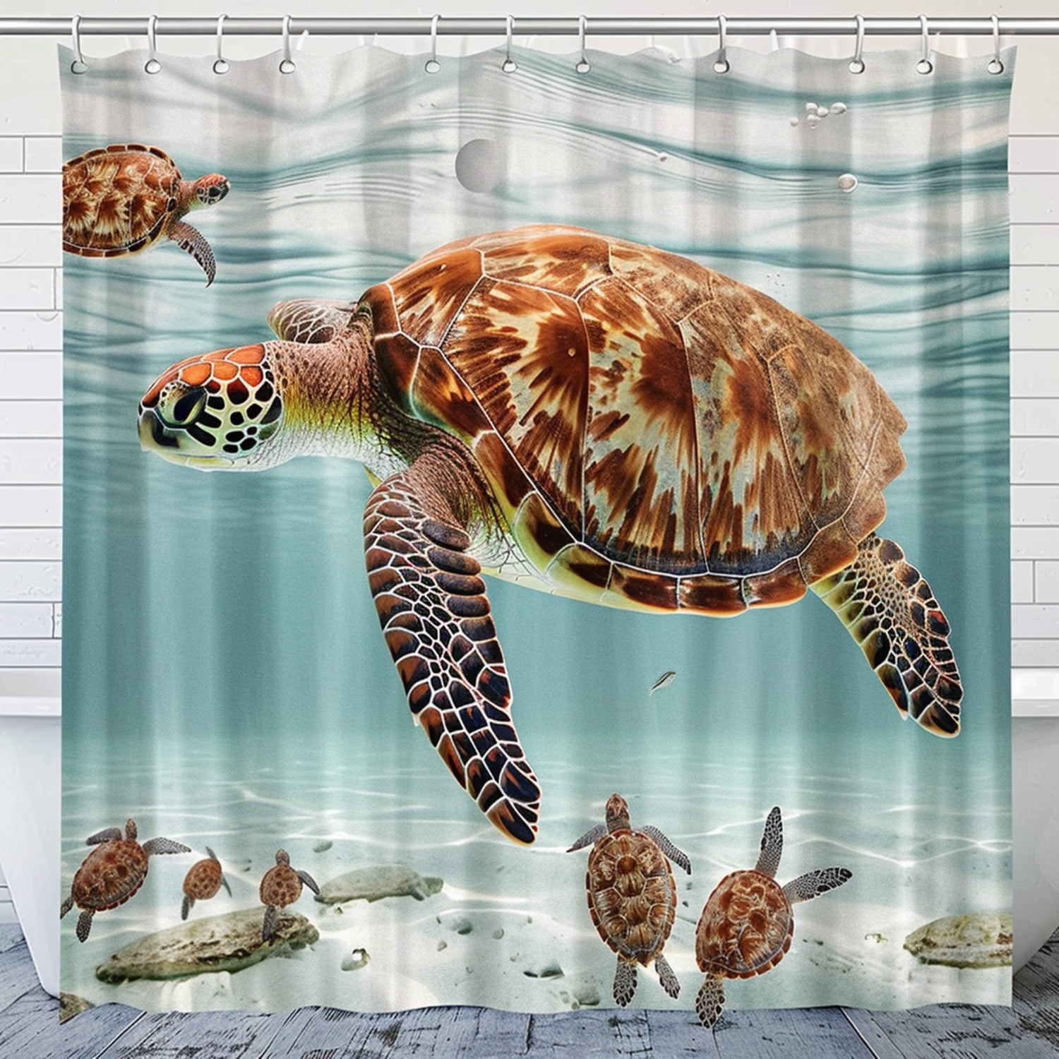 Sea turtle bath towel set hotsell