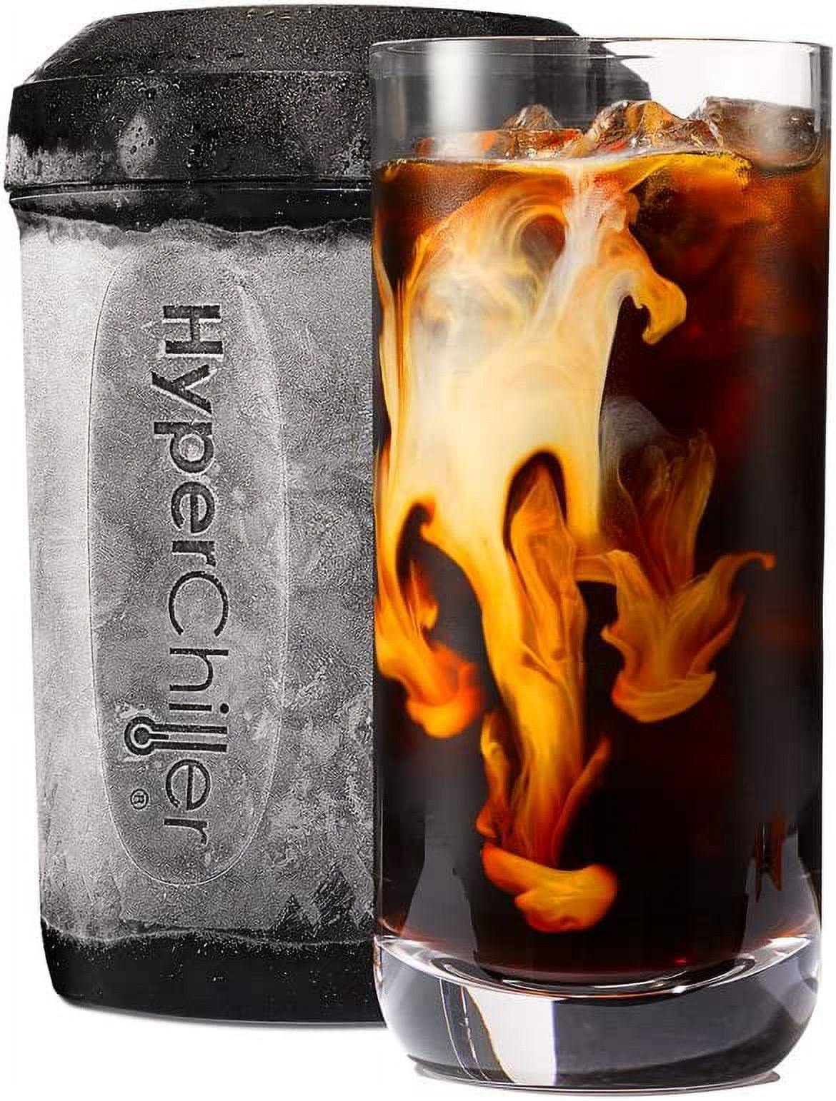 HyperChiller HC3 Patented Instant Coffee/Beverage Cooler, Ready in One Minute, Reusable for Iced