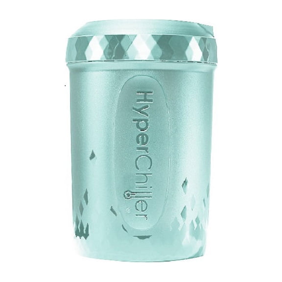 HyperChiller Patented Coffee/Beverage Cooler, Ready in One Minute, Use for Coffee, Iced Tea, Juices, Wine & other Spirits, 12.5 OZ, Mint