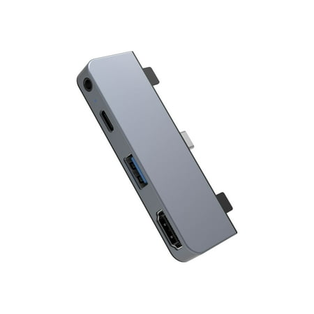 HyperDrive 4 Port USB C Hub - USB C Docking Station for Apple iPad Pro