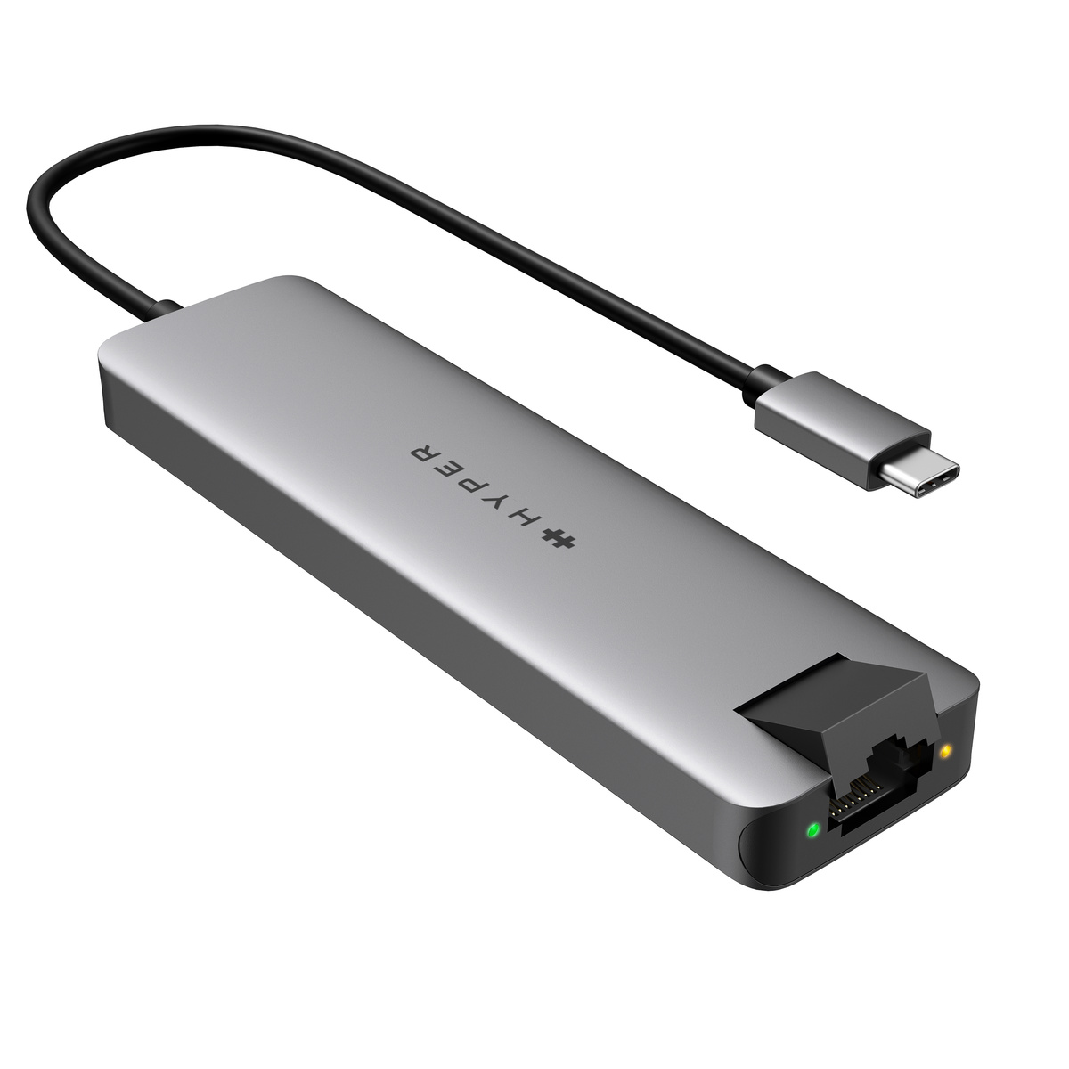 HyperDrive Slab 7-in-1 USB-C Hub, HD22HWM, Silver - image 1 of 9