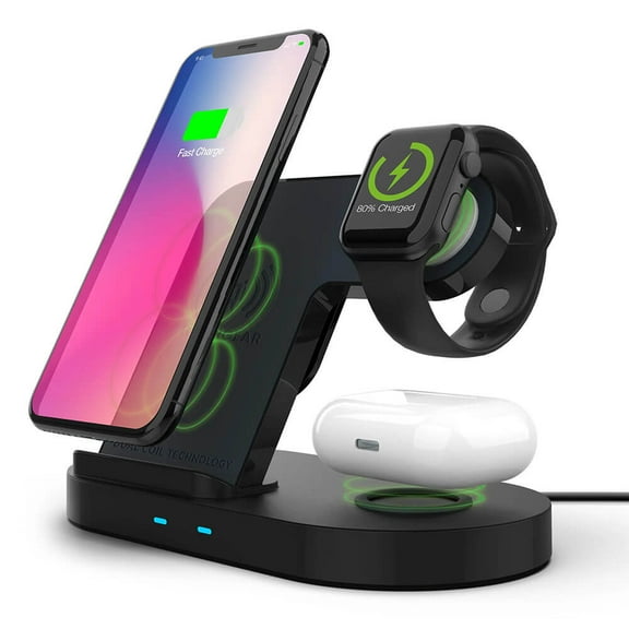 HyperGear 15328 3-in-1 Wireless Charging Dock