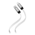 thumbnail image 1 of HyperGear 15422 60-Watt Charge and Sync Flexi USB-C to Lightning Flat Cable, 6 Feet (White), 1 of 3