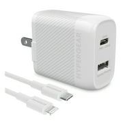 HyperGear 15627 SpeedBoost 25W PD Lightning Wall Kit White