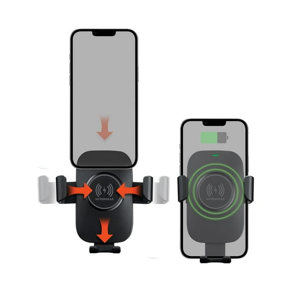 HyperGear 15642 Gravity 15-Watt Wireless Fast Charge Mount