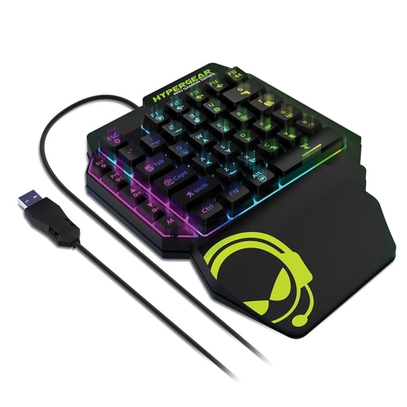 HyperGear 15659 KeyVictory One-Handed Gaming Keypad
