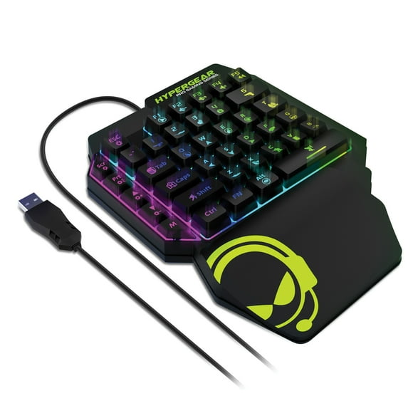 HyperGear 15659 KeyVictory One-Handed Gaming Keypad
