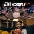 thumbnail image 1 of HyperGear Wireless Audio Essentials Duo | Light-Up Speaker + Headphones, 1 of 2