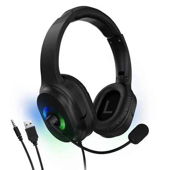 HyperGear HPG-15538-HYP V150 Home & Office Stereo Headset - Black