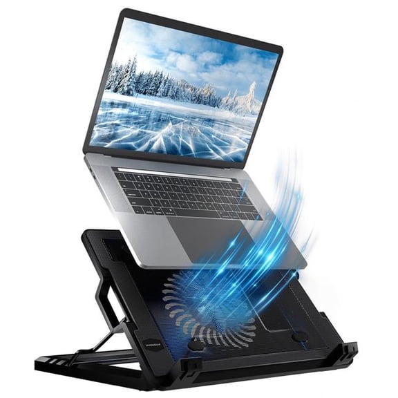 HyperGear HPG-15614-HYP Up Rite Air Portable Laptop Cooling Stand - Black