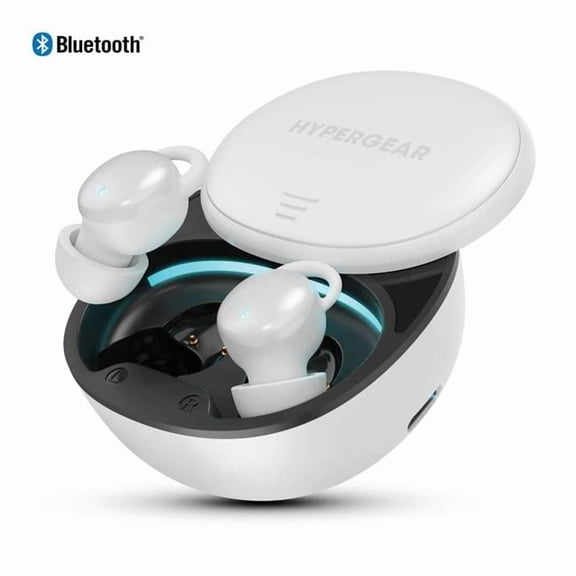 HyperGear HPG-16074-HYP SleepEEZ Mini Noise-Blocking True Wireless Earbuds for Sleeping - White