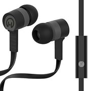 HyperGear Low Ryder 3.5mm Earphones with Microphone - Black/Gray