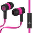 thumbnail image 1 of HyperGear Low Ryder 3.5mm Earphones with Microphone - Pink/Black, 1 of 6