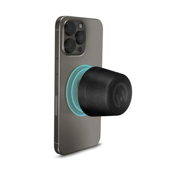 Pocket Popper Magnetic Mini Wireless Speaker | Black