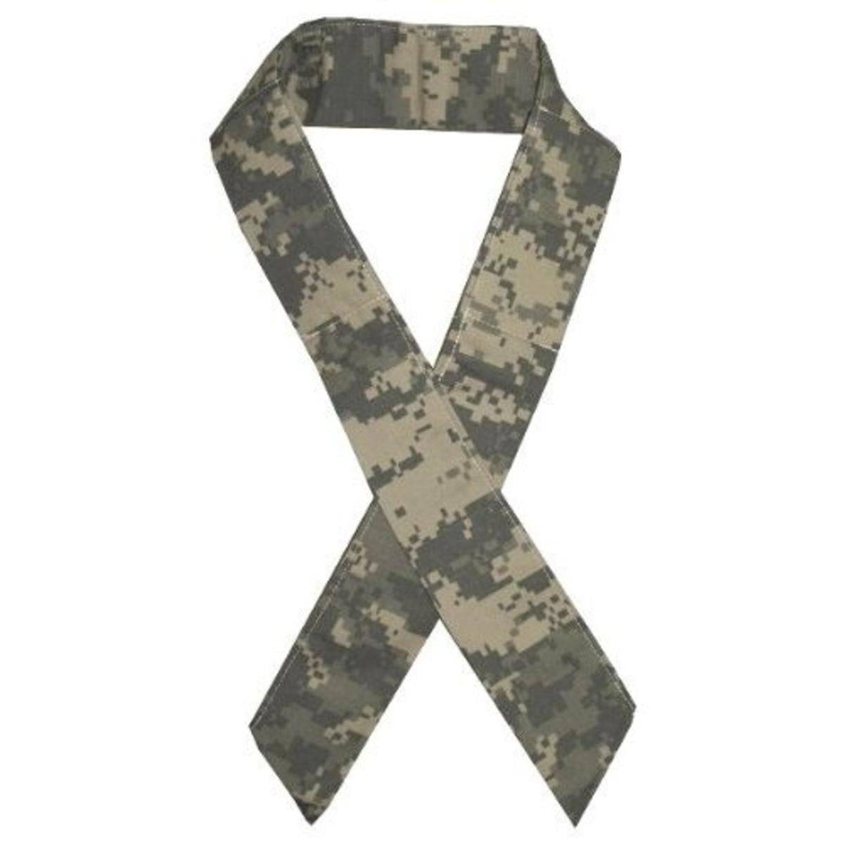 HyperKewl Evaporative Cooling Neck Bands Military