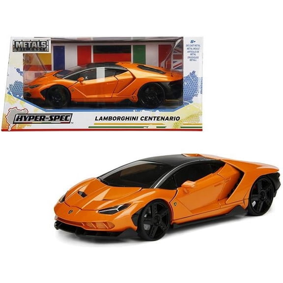 HyperSpec Series: 2017 Lamborghini Centenario (Orange) 1/24 Scale