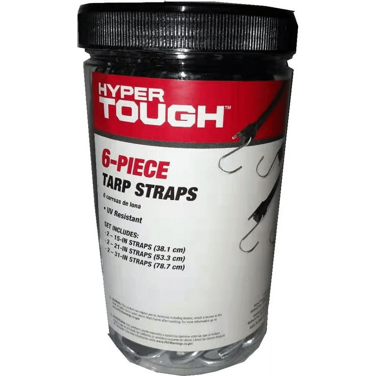 Tarp Strap Assortment (6-Piece) Tarp Strap Assortment (6-Piece)