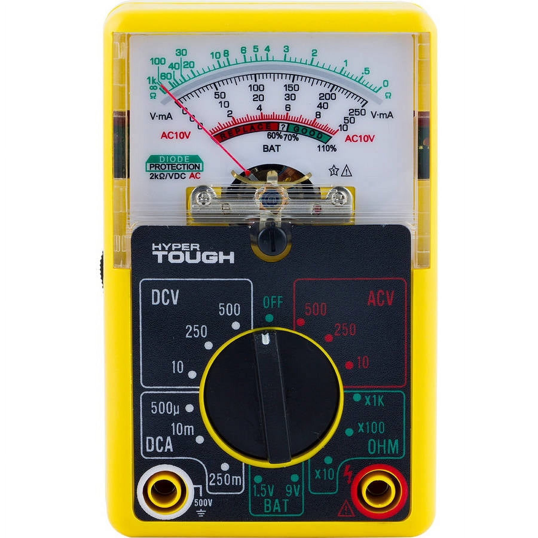 HyperTough Multimeter, 14Range