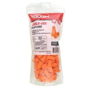 HyperTough Single-Use Foam Earplugs 60 Pair Pack