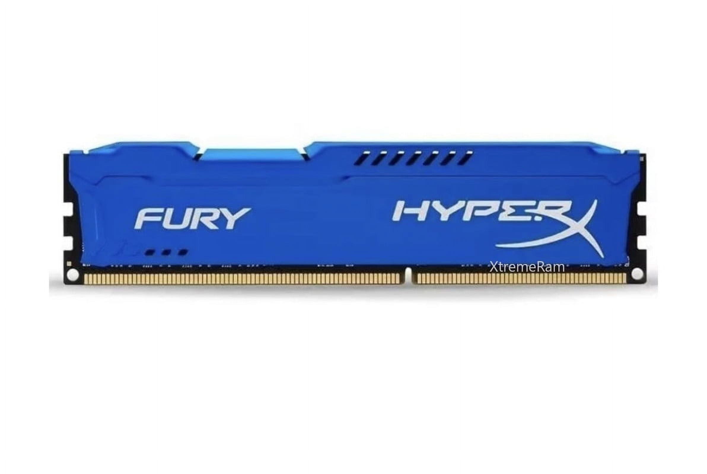 HyperX Fury DDR4 16GB×4 3200MHz HyperX 16GB DDR4 RAM Stick, 3200MHz PC4-25600, FURY Series