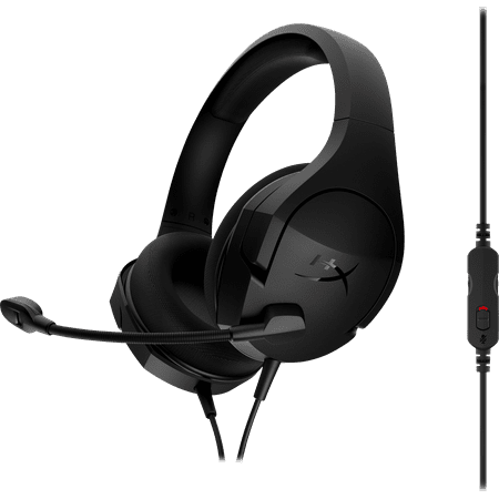 HyperX - Cloud Stinger Core Wired DTS Headphone:X Gaming Headset for PC, Xbox X|S, Xbox One, PS5, PS4, and Nintendo Switch - Black