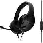 HyperX Cloud Stinger Core - Gaming headset for PC, PlayStation 4/5, Xbox One, Xbox Series X|S, Nintendo Switch, DTS Headphone:X spatial audio, Lightweight over-ear headset with mic,Black