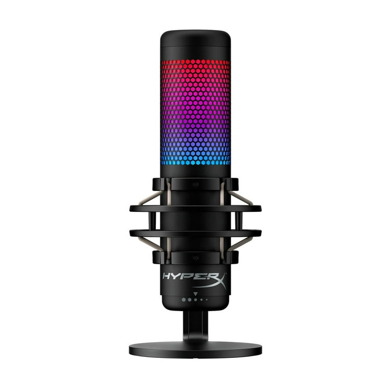 Free Shipping! HyperX USB Condenser Microphone with RGB Lighting