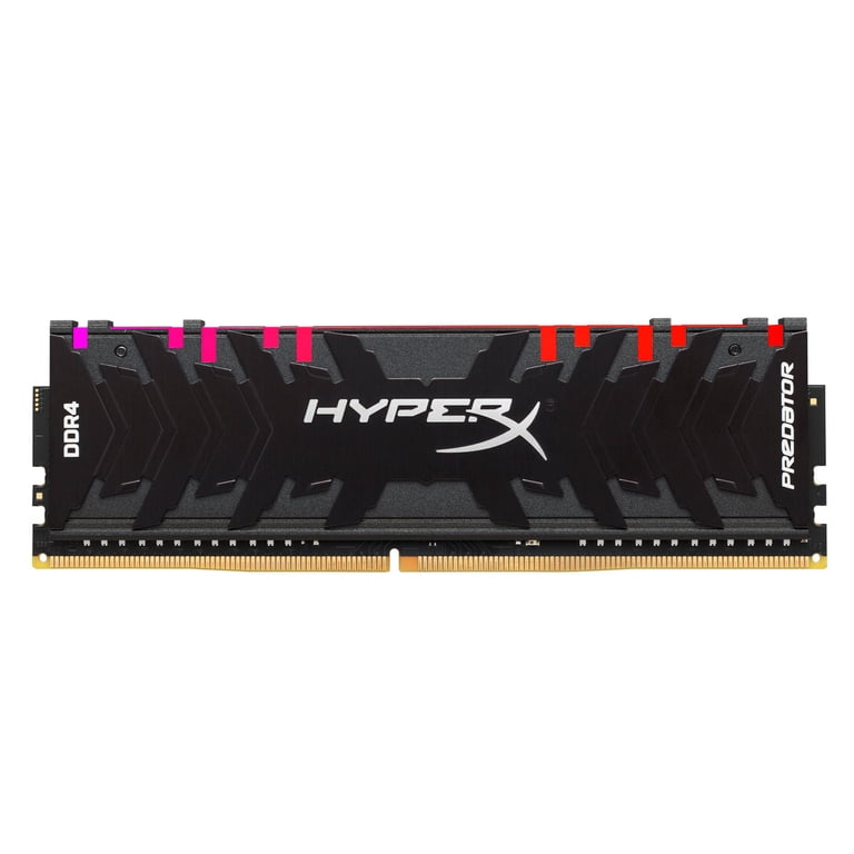 未使用 HyperX DDR4 16GB 8GB×2 3200MHz HyperX 8GB 3200MHz DDR4 CL16 DIMM XMP RGB HX432C16PB3A/8 - Walmart.com