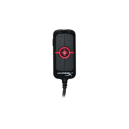HyperX - Amp Virtual 7.1 Surround Sound USB Sound Card - Black